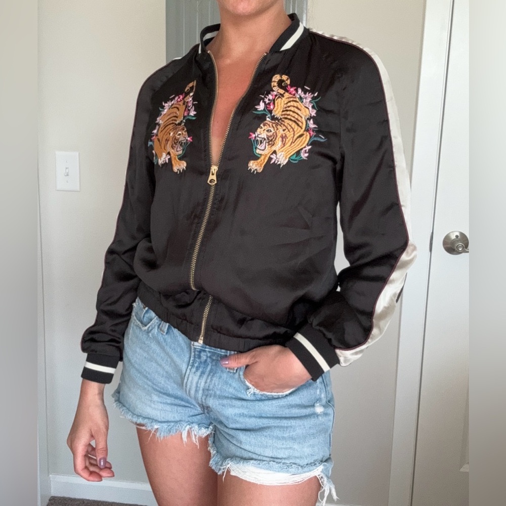 H&M Tiger Bomber Jacket